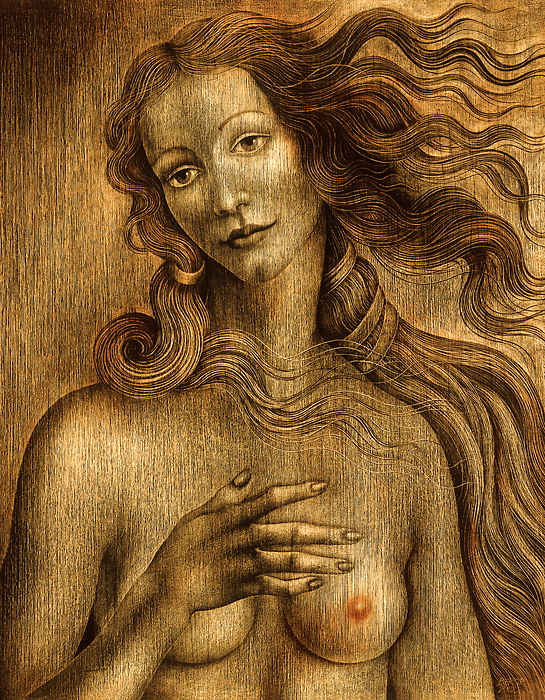 Zrození Venuše (64 x 47 cm)