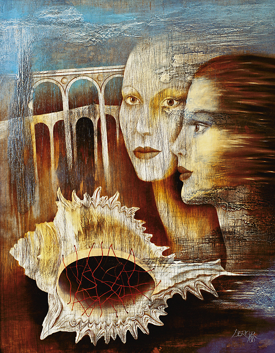 Uvězněné sny (64 x 47 cm)