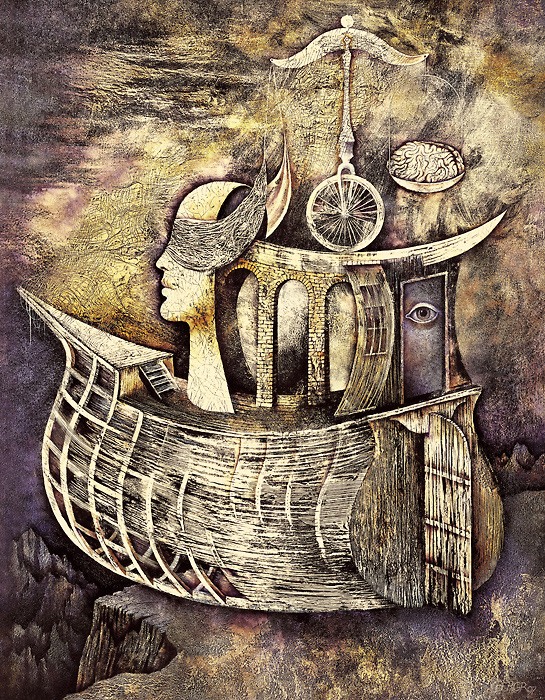 Quo vadis (64 x 47 cm)