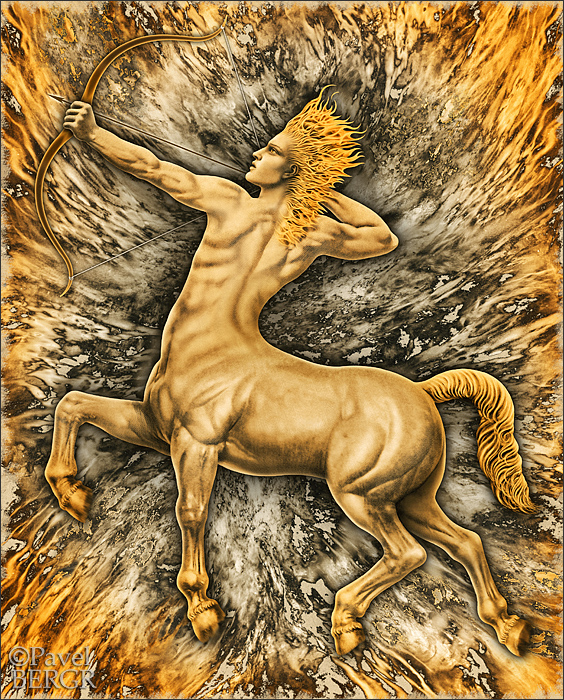 STŘELEC - SAGITTARIUS (42x32,5cm)