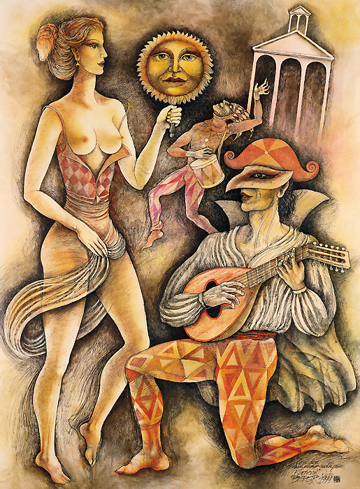 Karneval (64 x 47 cm)