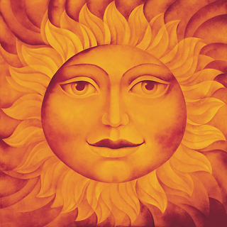 Slunce (32 x 24 cm)